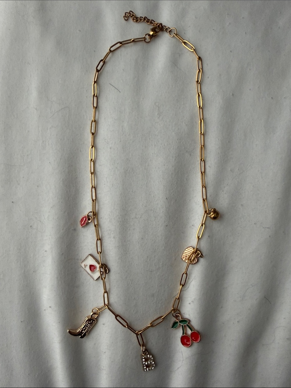 “B” Charm Necklace